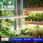 Barrina TX-S60 4FT Grow Light, 60W(420W Equivalent), with 660nm Red LEDs - Image 2
