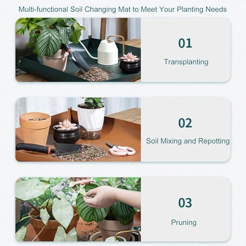 Repotting Mat Transplanting Tray - Image 6