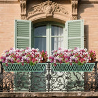 2 Pack 30 Inch Window Boxes Planters Railing Planter Box with Adjustable Brackets & Non-Woven Fabric Plant Grow Bags Deck Railing Planter Boxes Balcony Hanging Flower Box for Outdoor Plants - Image 7