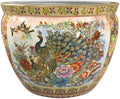 16" Famille Rose Porcelain Fishbowl by RedLantern