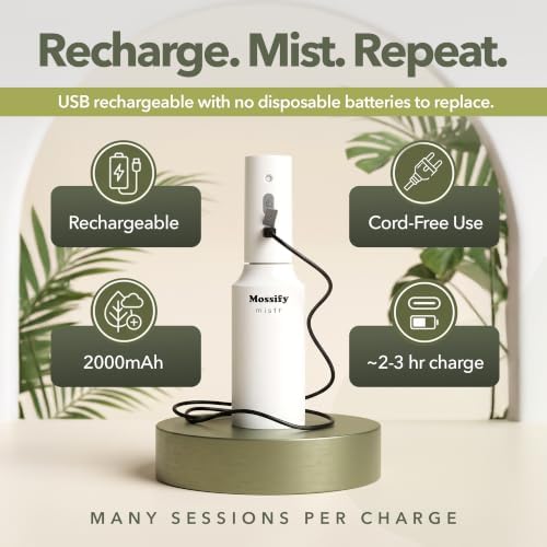 Mossify Mistr Electric Plant Mister, Automatic Spray Bottle - Image 4