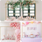 Over The Table Rod Stand with Clamps Gold Table Balloon Arch Banner Frame - Image 6