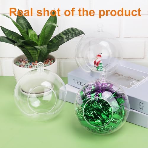 19 Pcs 4.72 Inch Hanging Tealight Candle Holder, Hanging Tealight Holder Globe for Wedding, Christmas, Party, Centerpiece Accessory and Home Decor by KUKLIPJIM. - Image 4