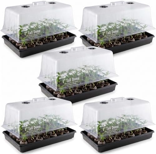 10x20 Humidity Dome with Plant Propagation Trays - 5 Pack Clone by YieldLab