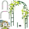 Thickened Rustproof Garden Arch Metal Trellis for Climbing Plants by ArtofMetalSoulofSpace