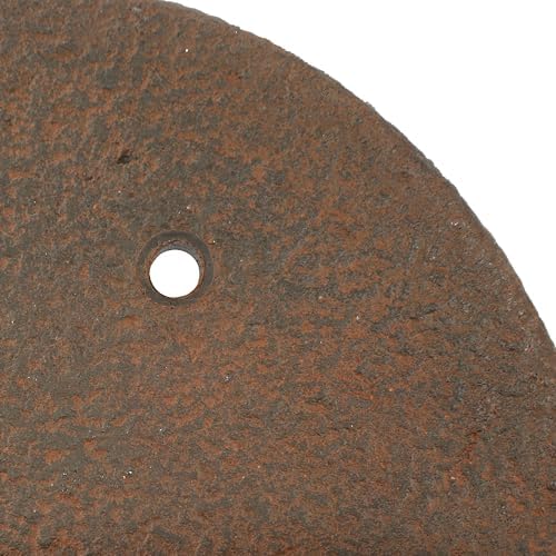 Sunnydaze 12-Inch Round Polyresin Wall Planter - Dark Brown - Set of 4 - Image 7