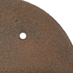 Sunnydaze 12-Inch Round Polyresin Wall Planter - Dark Brown - Set of 4 - Image 7