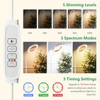 68" Full Spectrum Floor Grow Light with Stand for Tall& Large Indoor Plants - Image 5