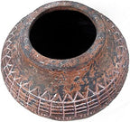 Leaf Extra Large Cachepot Planters, Fibreglass, 23cm Aztec Vase - Image 6