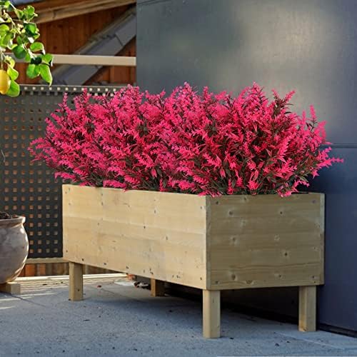 RECUTMS 36Packs Spring Decoration Artificial Flowers Outdoors Fake Greenery - Image 5