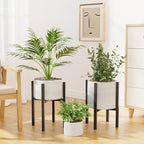 Linpla 2-Pack Adjustable Metal Plant Stands Indoor and Outdoor - Image 6