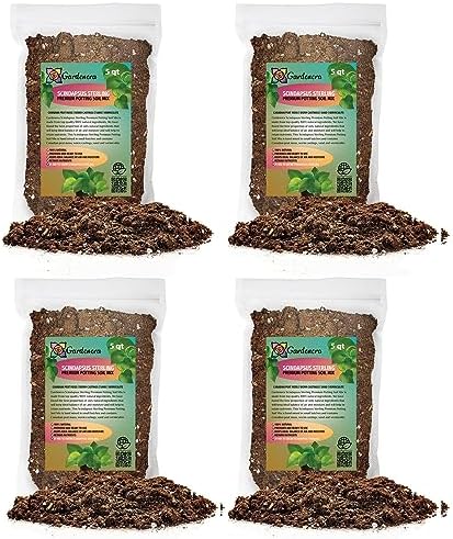 Gardenera Scindapsus Sterling Potting Mix - Unlock Robust Growth and Stunning Leaves with Our High-Performance Formula - 20 Quart by Gardenera