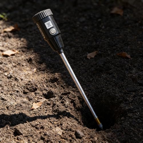 BESTOYARD High-Precision Construction Soil and Moisture Ph 2-in-1 with Tester 12-inch Metal Probe for Testing, Rapid Data Response, Sturdy Deep Suitable for Plants and Farms - Image 5