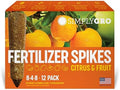Fertilizer Spikes for Citrus & Fruit Trees & Shrubs (12 Spikes - 3.0 Lbs) by Unknown