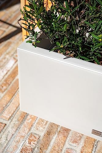 Veradek Block Series Long Box Planter - Rectangular Outdoor Planter - Image 4