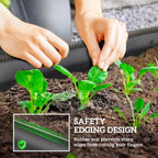Outsunny 5' x 2' x 1' Galvanized Raised Garden Bed Kit, Dark Gray - Image 5