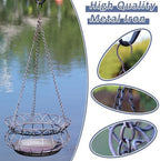 Metal Hanging Planter,Decorative Outdoor Hanging Baskets for Garden Plants - Image 3