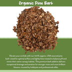 Soil Sunrise 100% Organic Orchid Potting Bark (30 Quarts) All-Natural USA-Sourced Pine Bark Orchid Mix Additive - Image 5