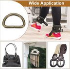 HARFINGTON D Ring Metal D-Shape Buckle Clips Multi-Purpose Buckle Strap Sewing Accessories for Collars Webbing Strap - Image 7