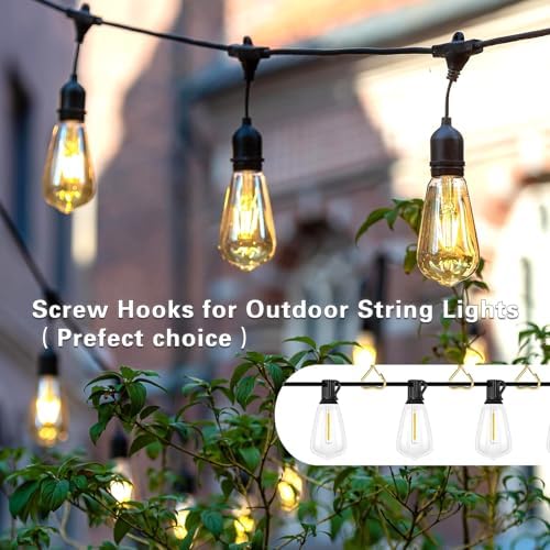 40 Pack Heart Shaped Ceiling Hooks with Safety Buckle Gold - Image 4