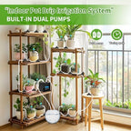 Plant Watering Devices - Dual Pump Automatic System for 20 Pots, 30-Day Smart Timer with USB-C Charging – Ideal for Indoor Gardens & Balconies - Image 2