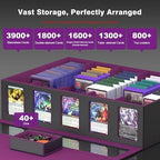 Kabinka 5 Row 3900+ Trading Card Storage Box with Handle Commander Display - Image 5