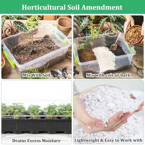 Legigo 30 Quarts Organic Perlite for Plants Indoor, Soil Mix Amendment - Image 4