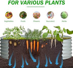 BPS 4-in-1 Metal Raised Garden Bed - Image 3