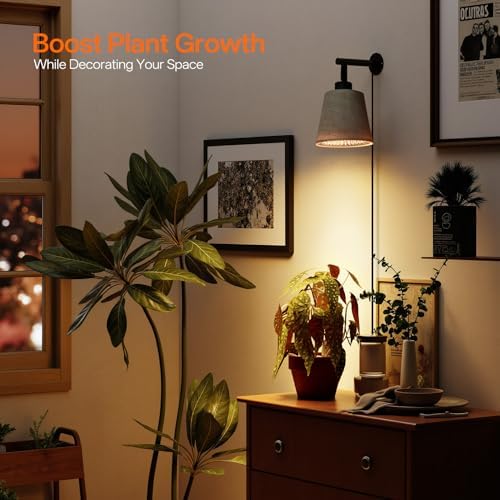 Bstrip Hanging Grow Light for Indoor Plants, 25W Non-dimmable, 4H/9H/14H - Image 2