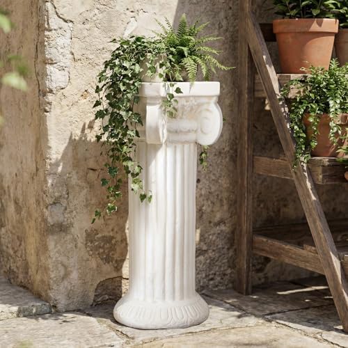1 Pack 21.7 Inch Roman Column and Pillar Plant Pedestal, Simple by Unknown