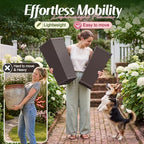 Flamaker 24“ Tall Plastic Planters with Drainage Holes Front Porch Set of 2 - Image 6