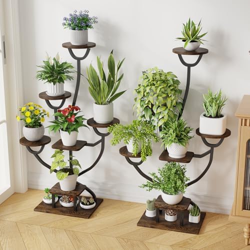Plant Stand Indoor with Grow Lights, 44.2" Tall, 7 Tiered - Image 3