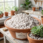 Pearlite, Perlite for Gardening, 25L Large Granule 3-6mm Pearlite for Plants, Organic Soil Amendment Improved Aeration and Drainage in Potting Mix, Perilite - Image 2