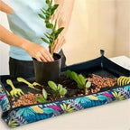 1-8PCS 50cm Planting Mat Oxford Cloth Foldable Waterproof Gardening Potting Pad Flower Pots Pulp Seedling Cup for Indoor Plant Repotting(Mix-A-1 Set) - Image 4