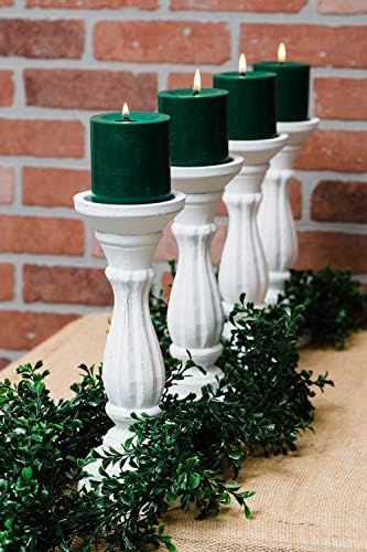 Richland Faux Boxwood Garland 9 Feet - Set of 6 Garlands - Image 3