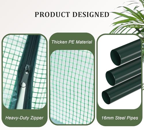 4-Tier Mini Greenhouse for Indoor Outdoor - Image 2