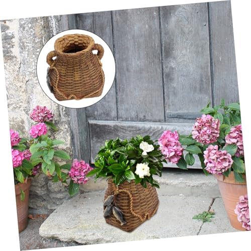 Decorative Flower Pot Xmas Creative Resin for Succulents Home Adornment - Image 4