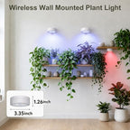 2 Pack Rechargeable Grow Light for Indoor Plants, Cordless Light - Image 5