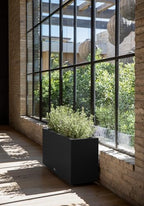 Veradek Block Series Long Box Planter - Rectangular Outdoor Planter - Image 5