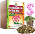 DUSPRO 4in1 Orchid Potting Mix for Repotting,Pre-Mixed & Ready to Use, 10QT by DUSPRO