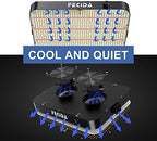 FECiDA Dimmable LED Grow Tent Light for 2x4 3x3 ft Coverage - Image 5