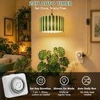 Hanging Grow Lights for Indoor Plants, Full Spectrum Plant Light with Timer - Image 4