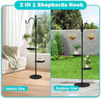 Shepherds Hooks for Outdoor, 76 Inch Bird Feeder Stand - Image 5