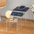 HIIMIEI Clear Acrylic Display Risers 2 Sets - Image 6