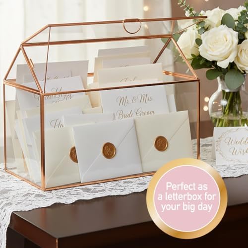 D'Eco Glass House Plant Terrarium, Centerpiece & Wedding Letterbox - Image 2