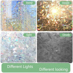 HIDBEA Window Privacy Film Static Clings,Rainbow Window Film,23.6in x 6.5ft - Image 6