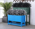 RECUTMS 20 Bundles Fake Black Decor Artificial Greenery Outdoor Flowers - Image 6