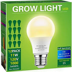 Briignite Grow Light Bulbs, LED Grow Light Bulb A19 Bulb, Full Spectrum by WelcometoBriigniteenjoyyourtimehere