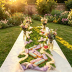 Fake Moss Rug 39" x 79" Artificial Moss Table Runner Grass Mat Green - Image 4