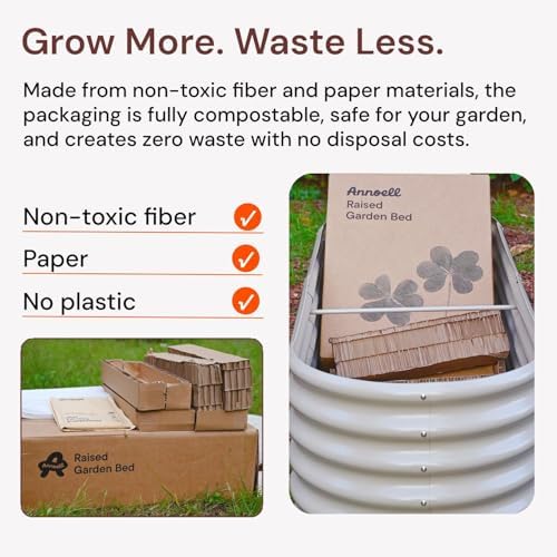 Galvanized Raised Garden Bed 8x4x1.5 ft, 18" Tall Metal Planter Box - Image 6
